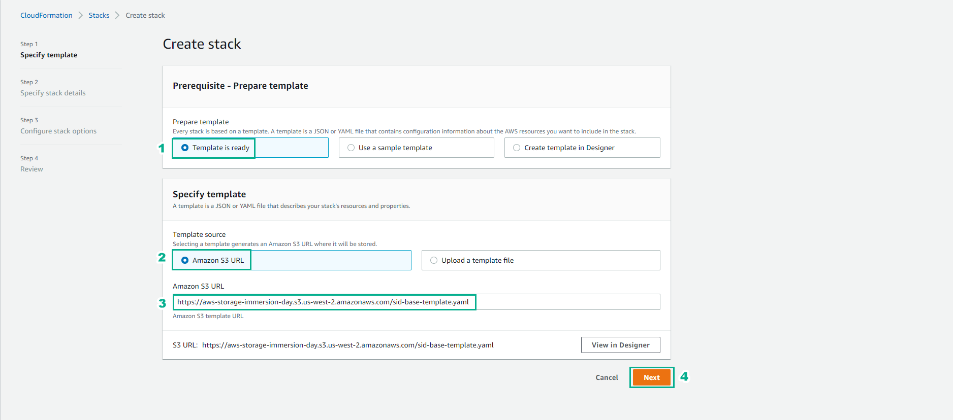 CloudFormation Template
