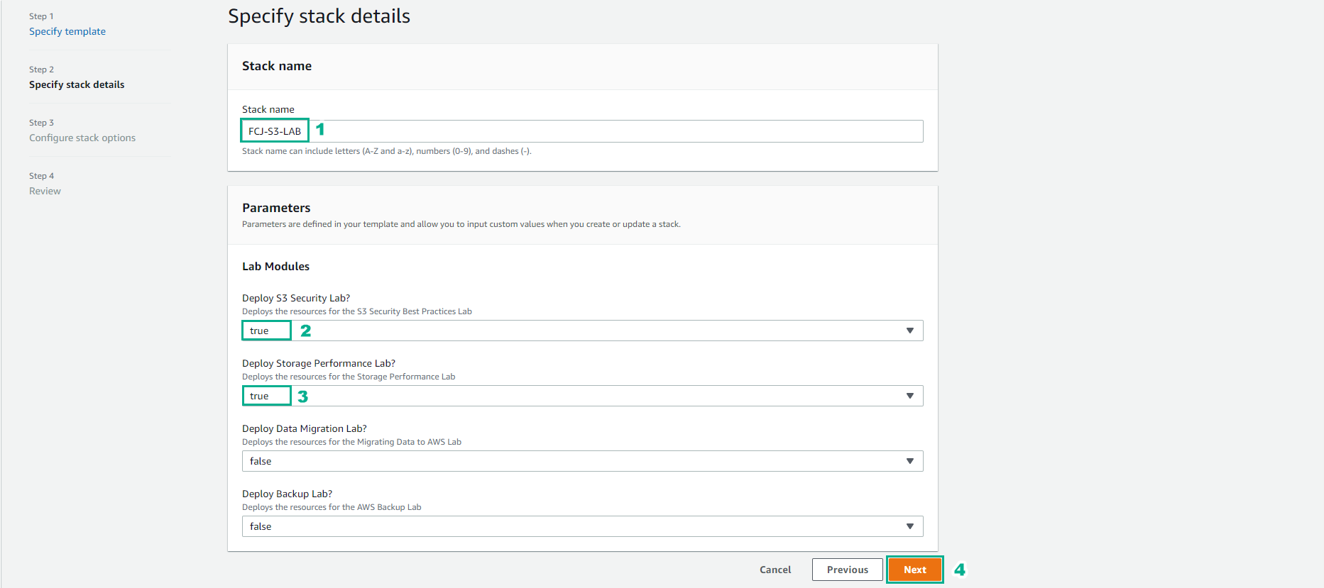 CloudFormation Template