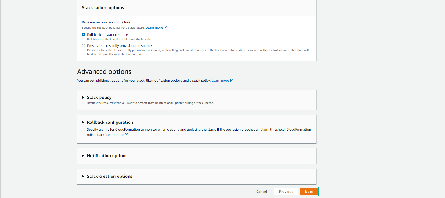 CloudFormation Template