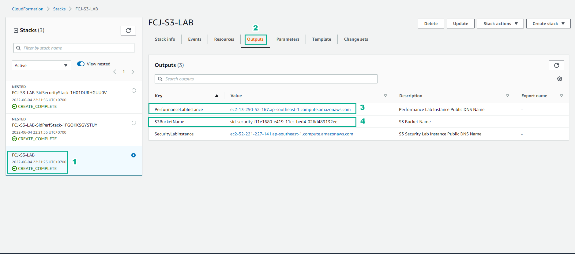 CloudFormation Template