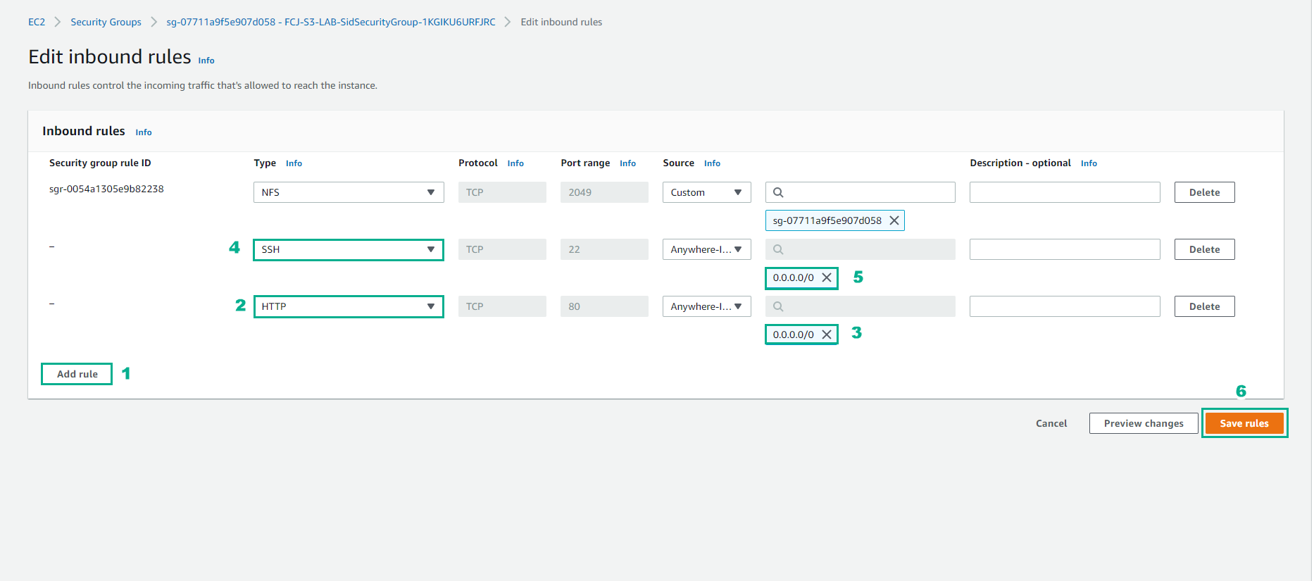 CloudFormation Template